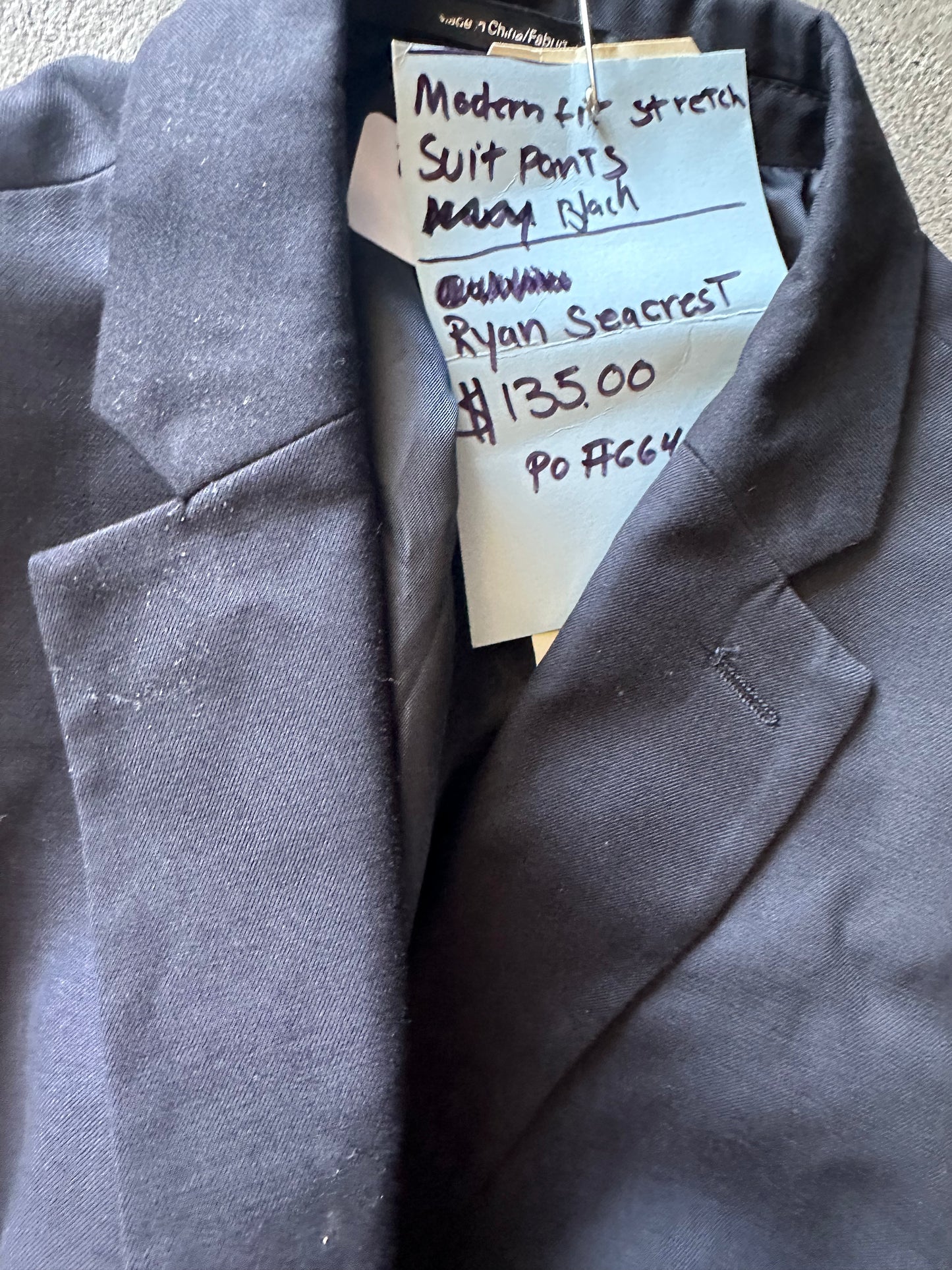 THE OFFICE: Ryan’s Produiction Used Black Sport Coat (40R)