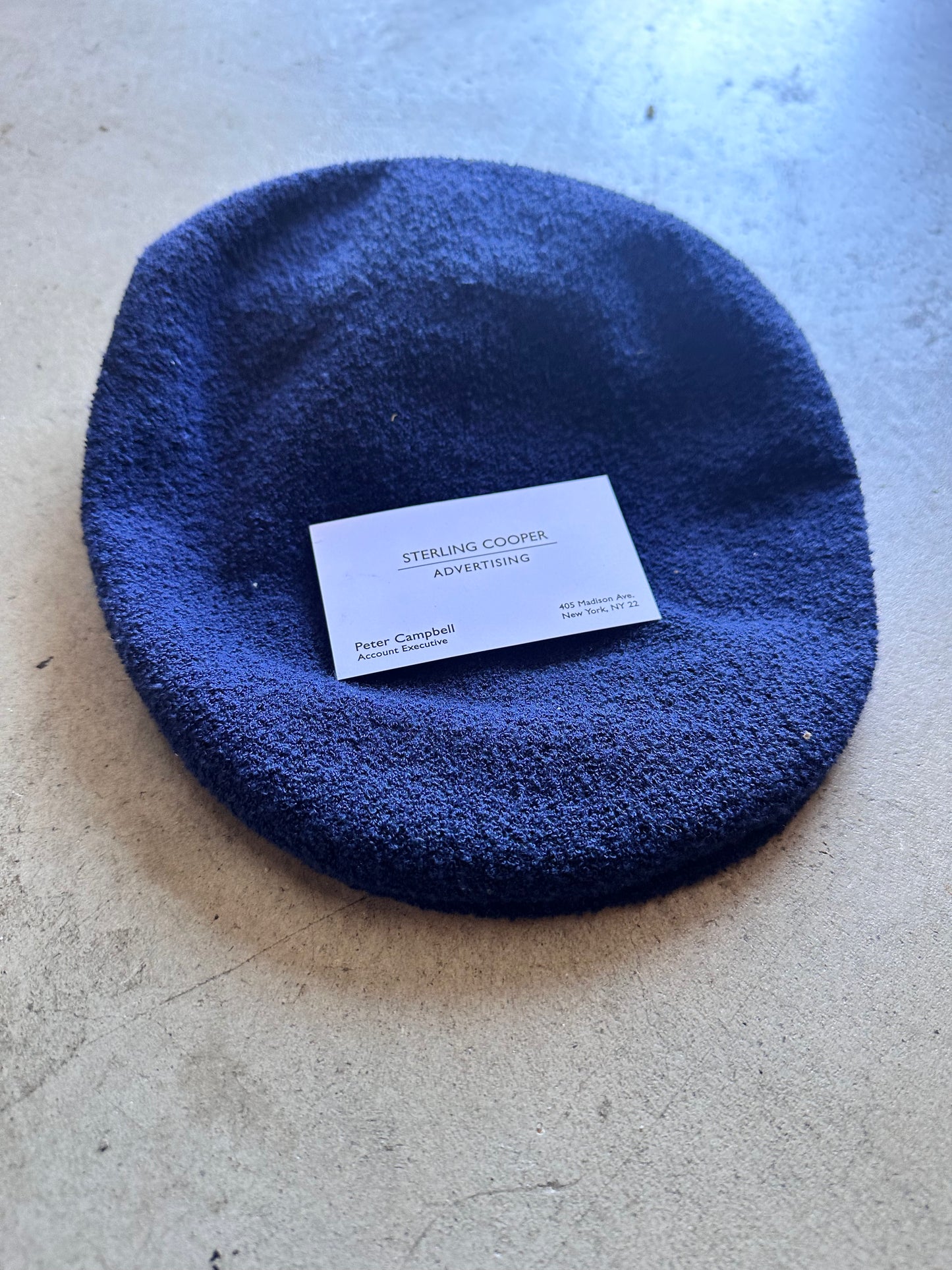 MAD MEN: Pete’s 1960s Vintage Cap & Business Card