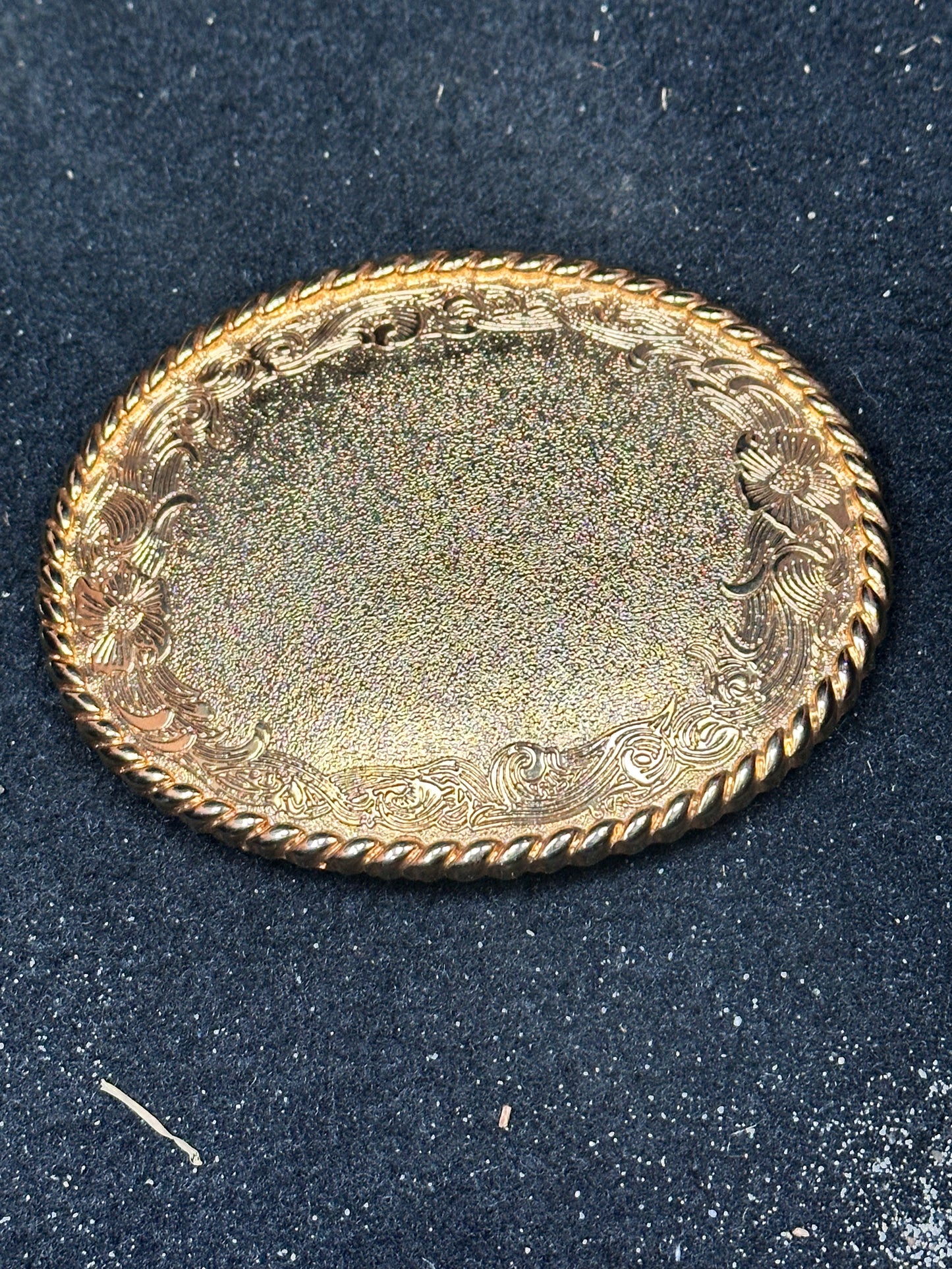 JUSTIFIED: Raylan's Western Gold Belt Buckle