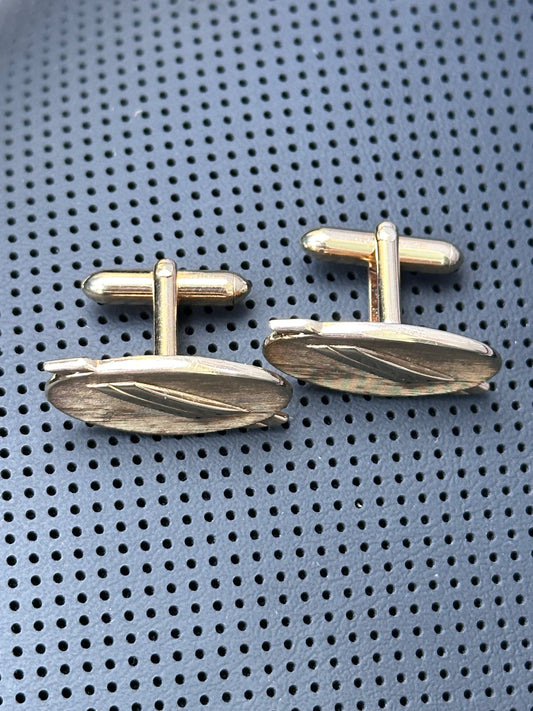 MAD MEN: Howard Dawes' Mid-Century Cufflinks & Business Card