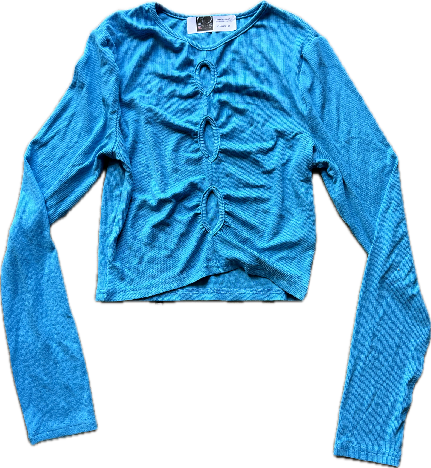 SONS OF ANARCHY: Gemma's Blue Long Sleeve Shirt (S)