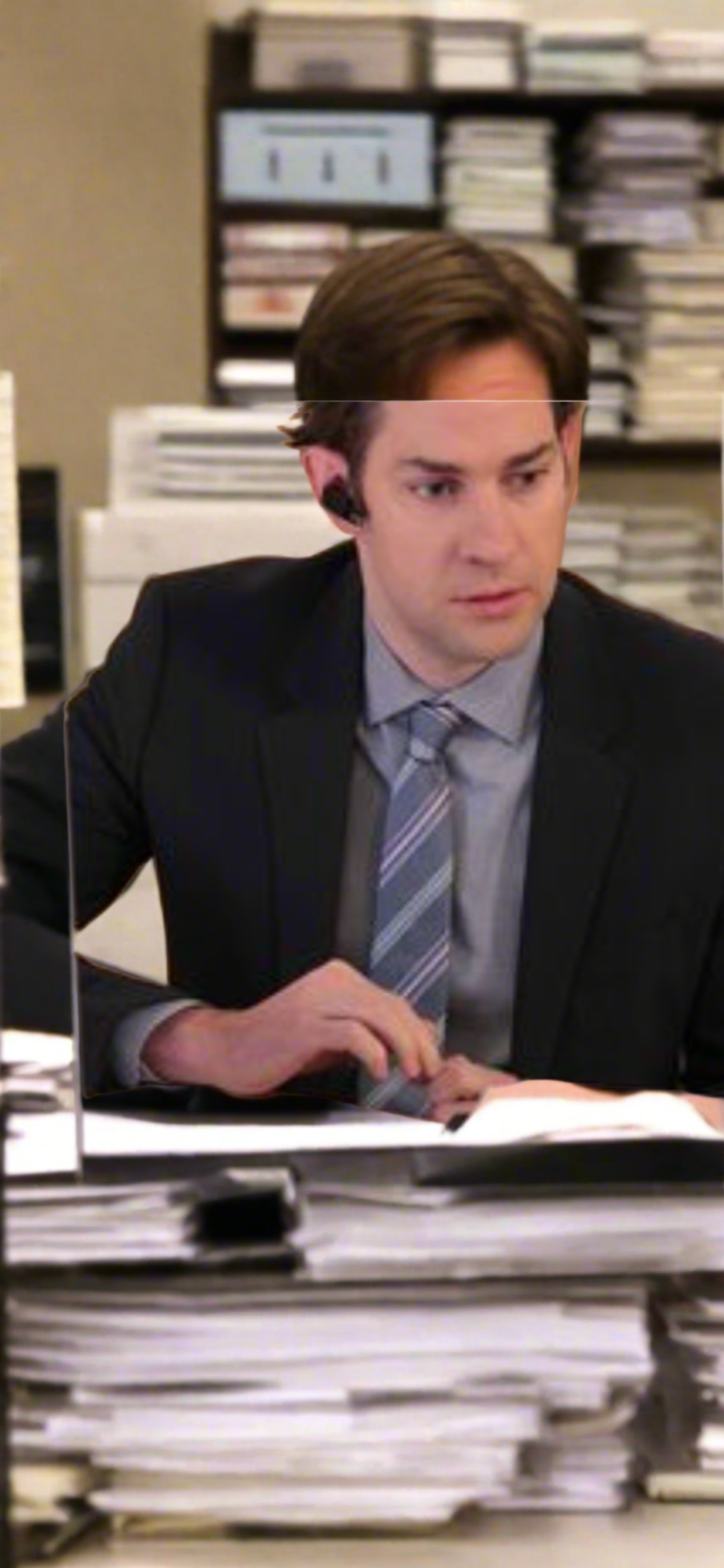 THE OFFICE: Jim’s Production Used Black Sport Coat (42R)
