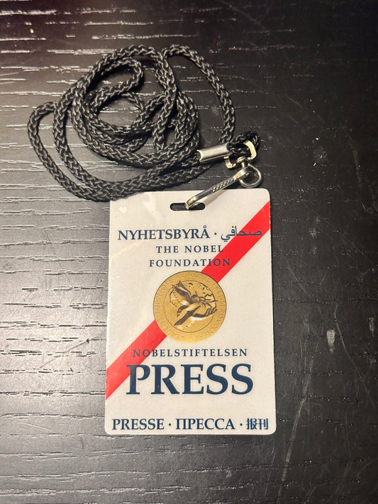 VEEP: Alfred Nobel Peace Prize Press Pass