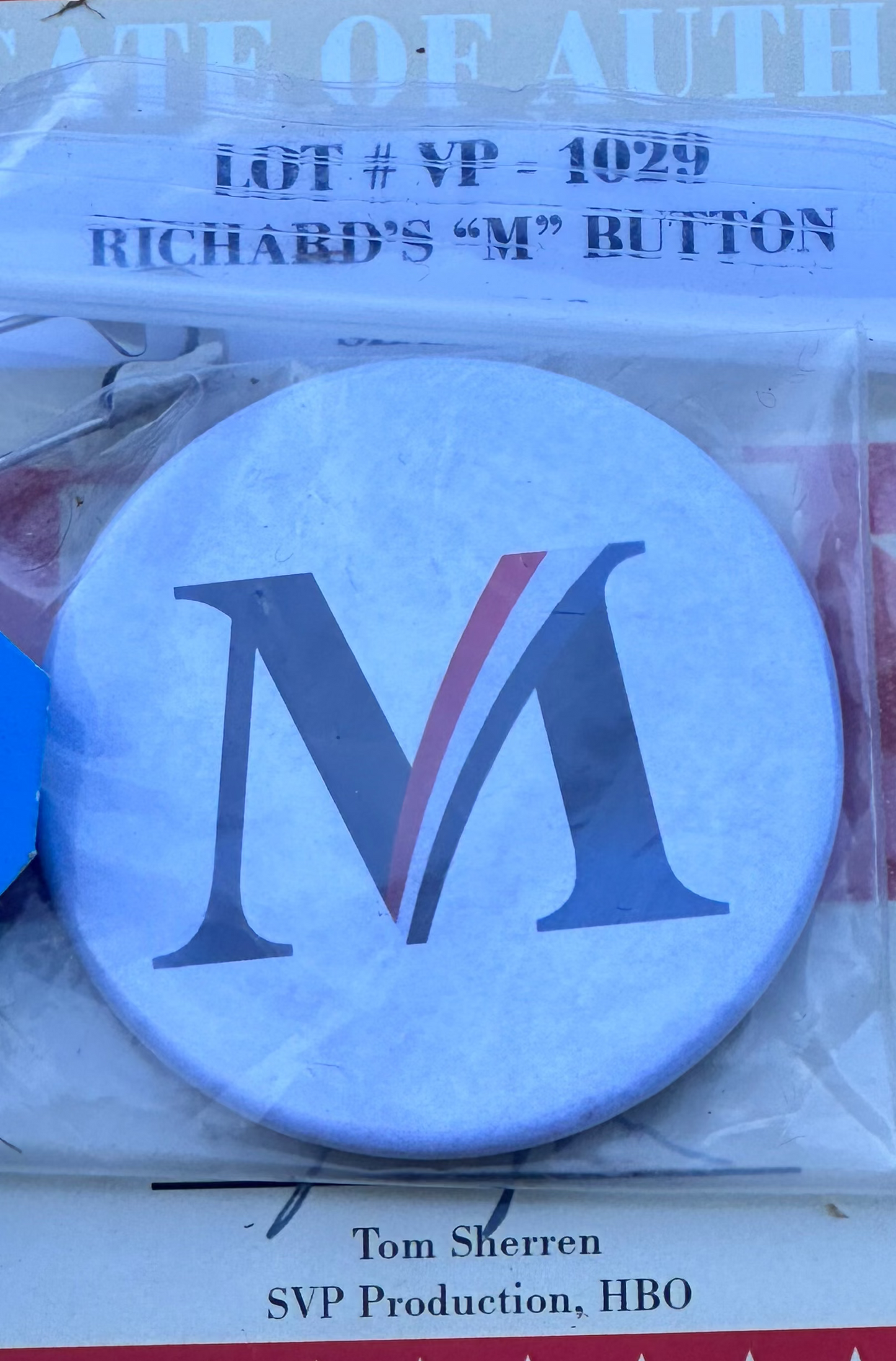 VEEP: Richard’s HERO Campaign Pin