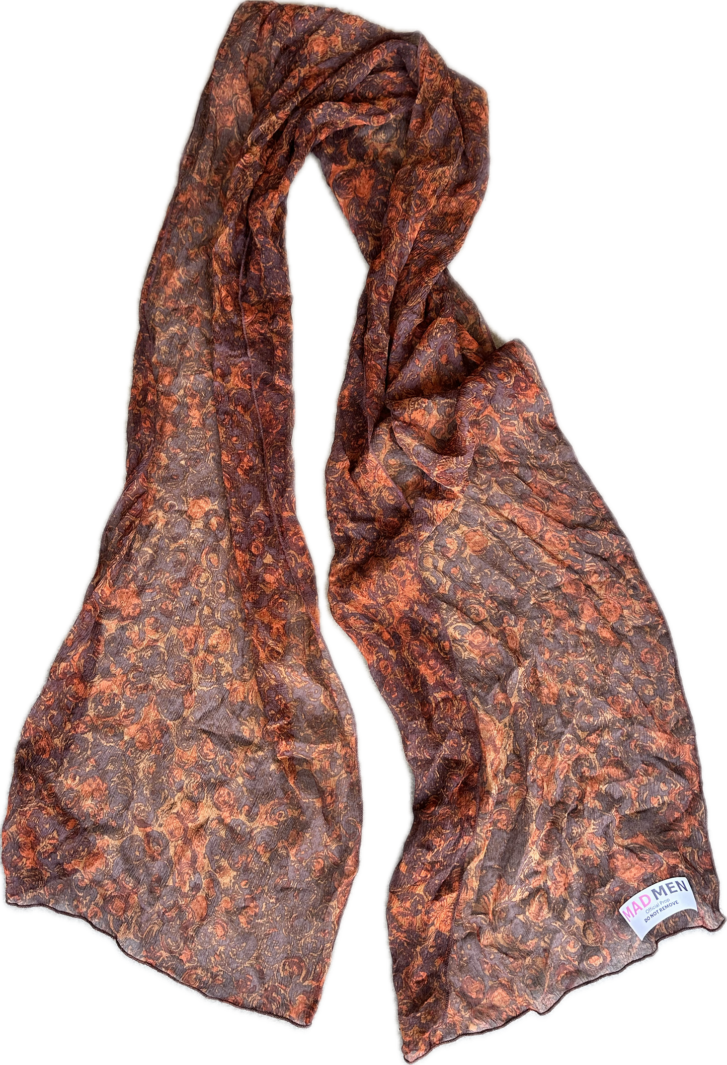 MAD MEN: Peggy’s Vintage Brown Scarf