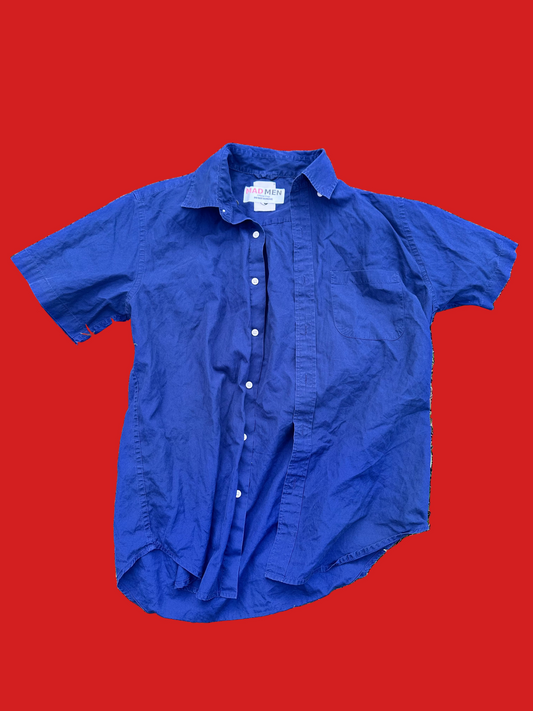 MAD MEN: Pete's 1960s Short Sleeve Button Shirt (S/M)