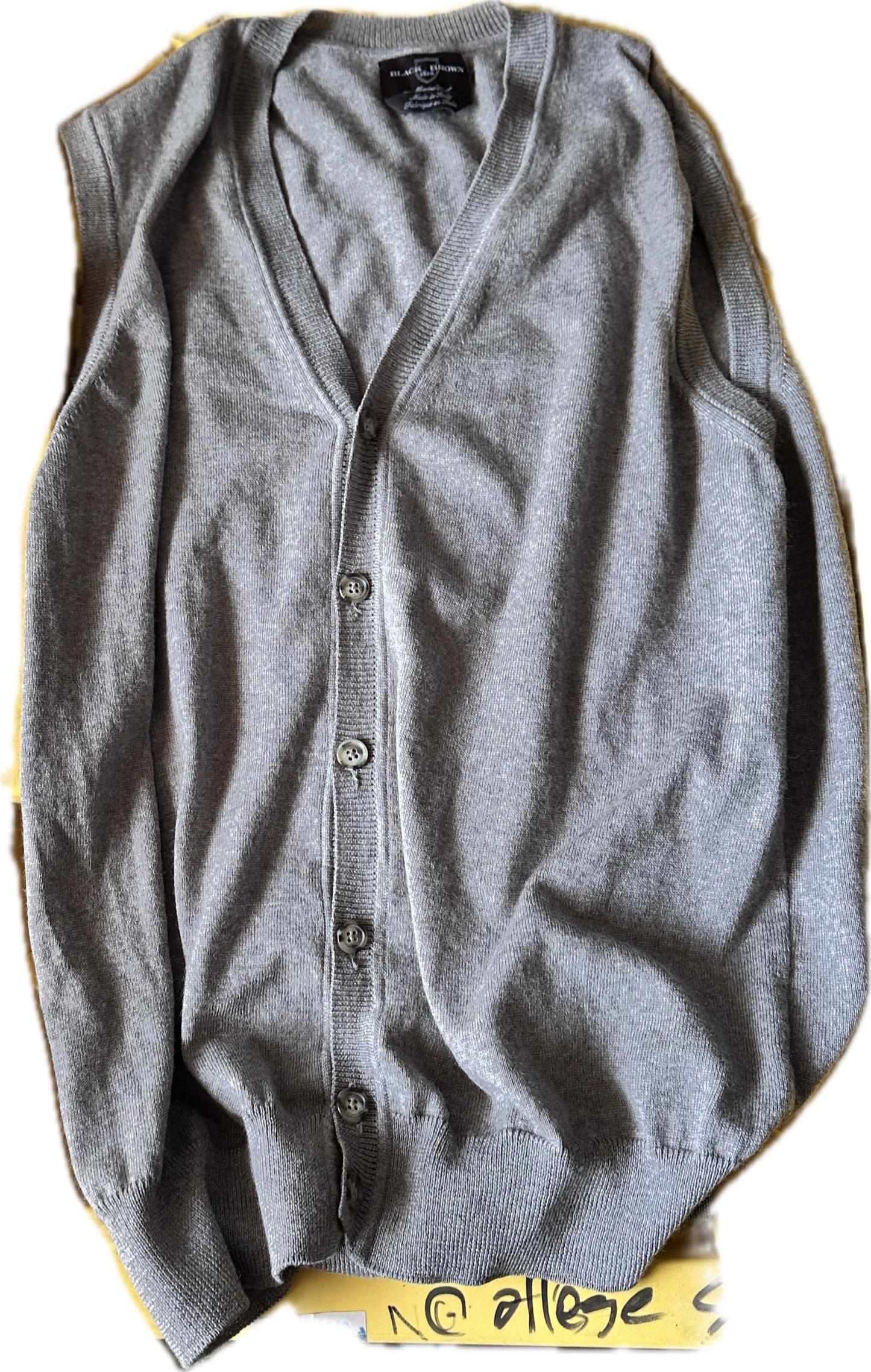SILICON VALLEY: Jared’s HERO Sleeveless Cardigan Sweater (L)
