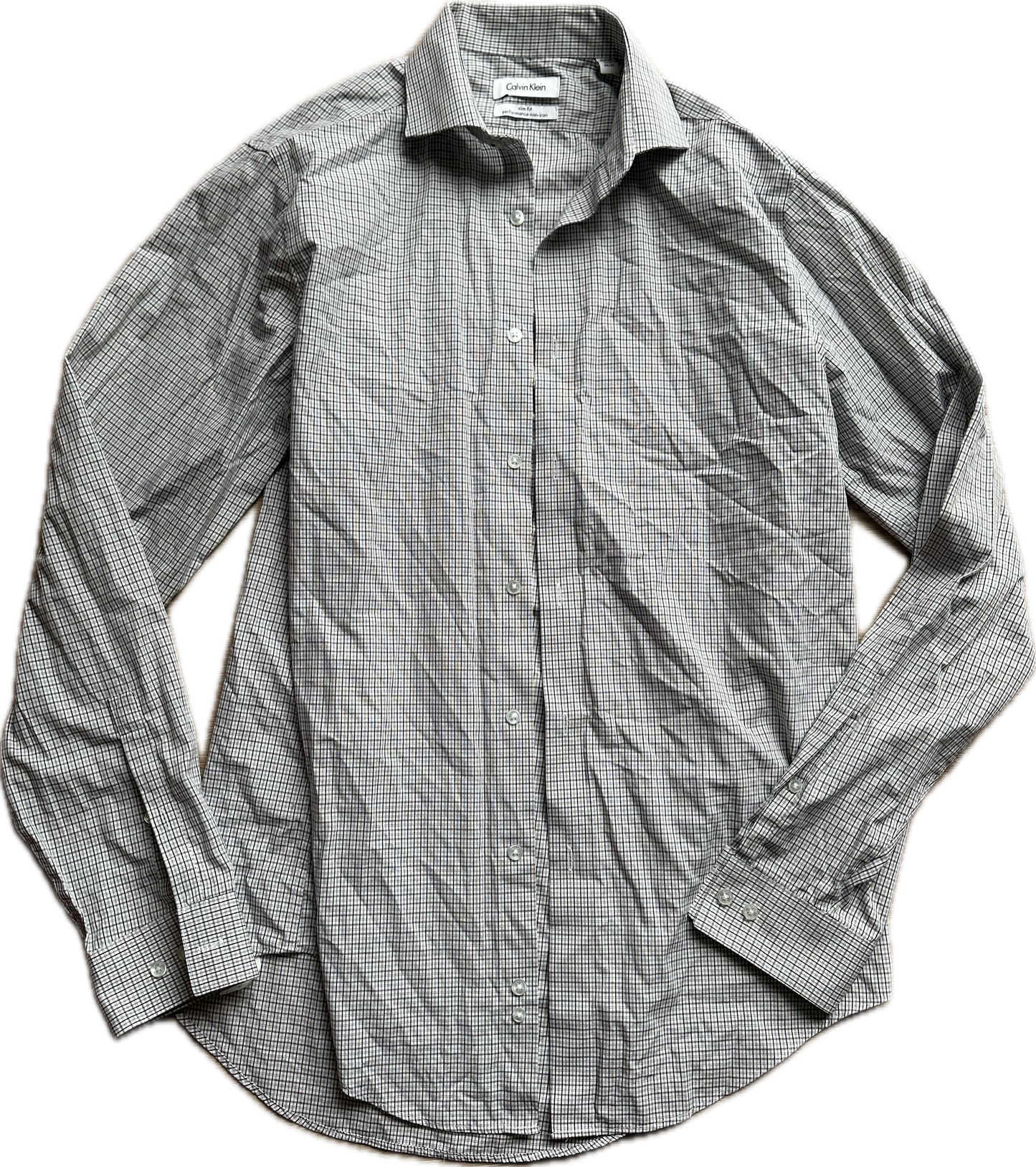 NEW GIRL: Nick’s Calvin Klein Plaid Shirt (M)