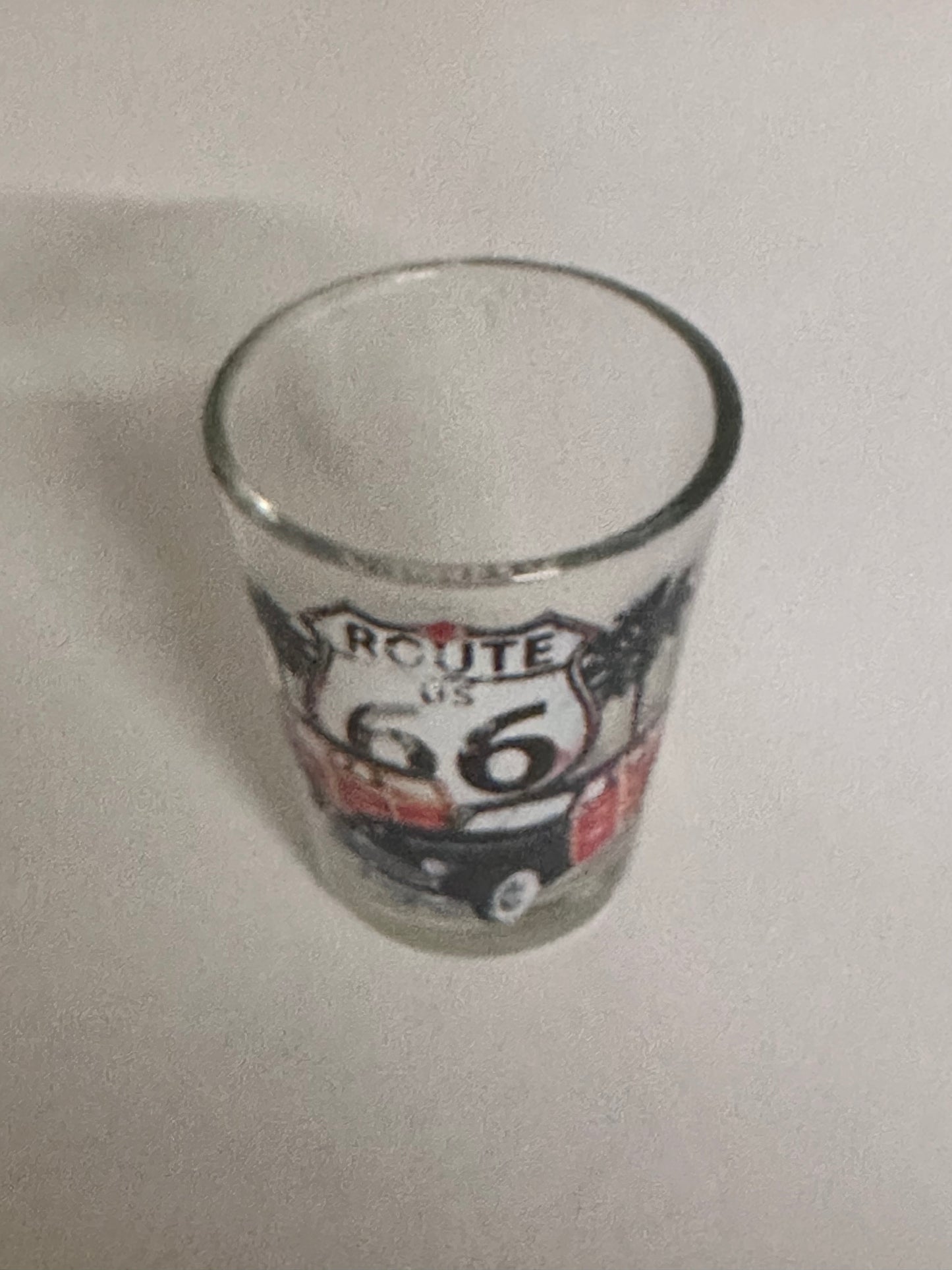 30 ROCK: Jack Donaghy Route 66 Shot Glass