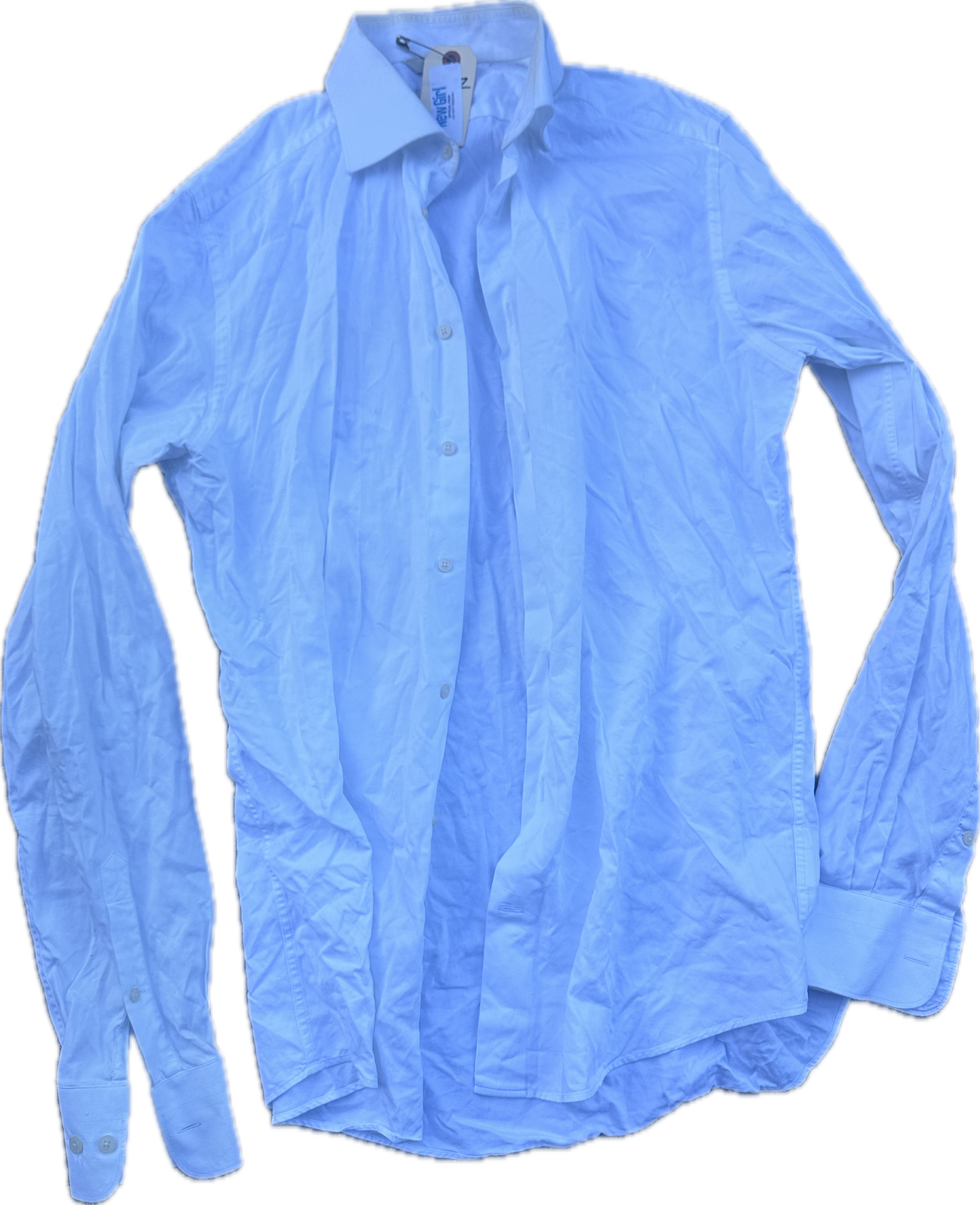 NEW GIRL: Nick Miller's SUIT SUPPLY Egyptian Cotton White Button Shirt (16)