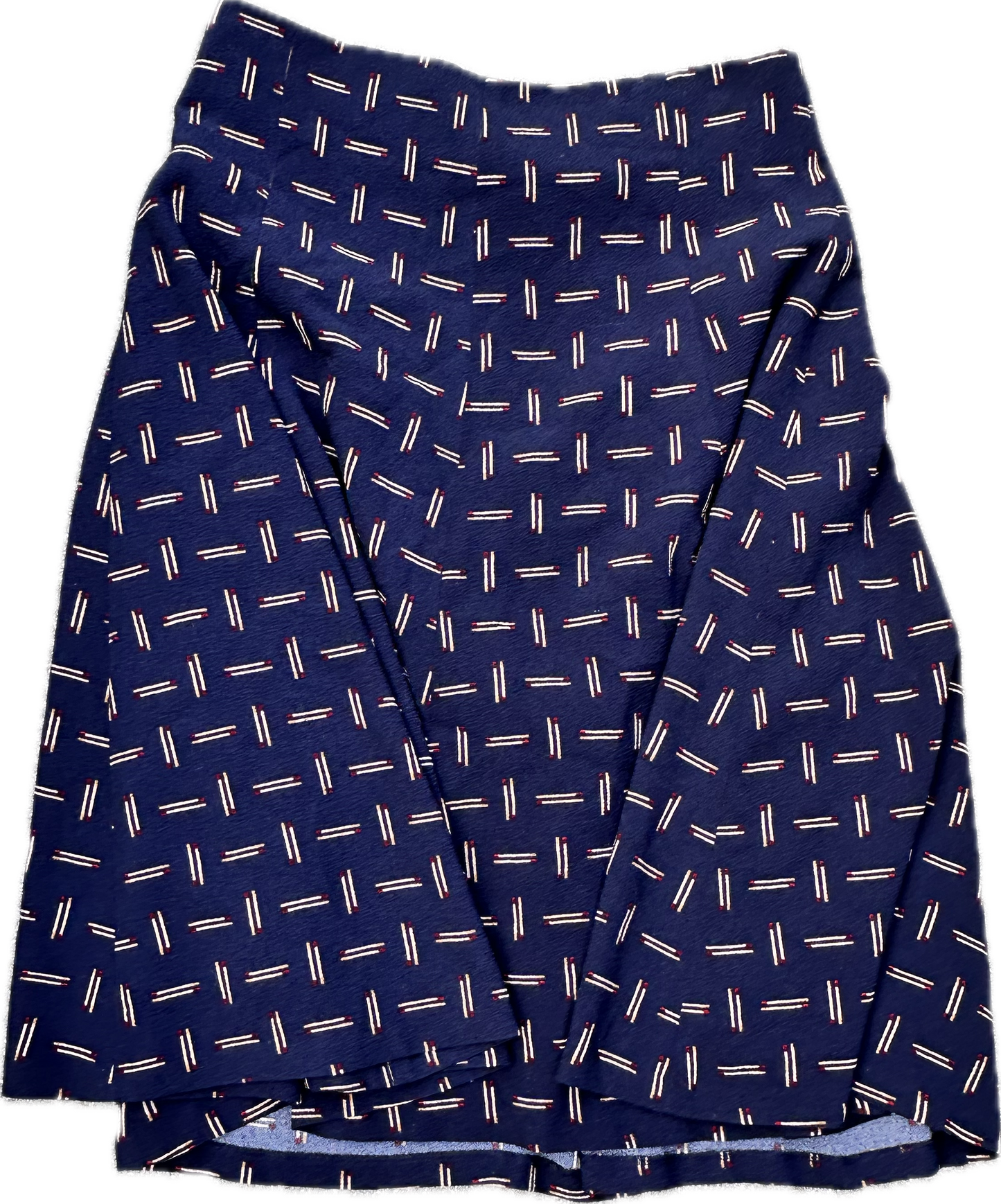 MAD MEN: Joan’s Blue Patern Skirt (L)