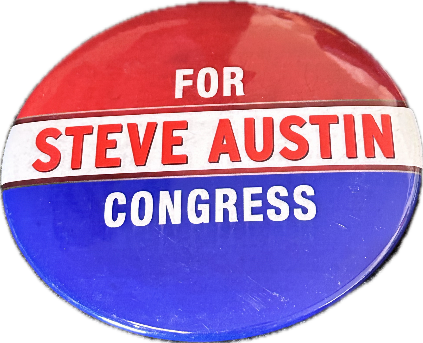 30 Rock: Steve Austin for Congress HERO Pin