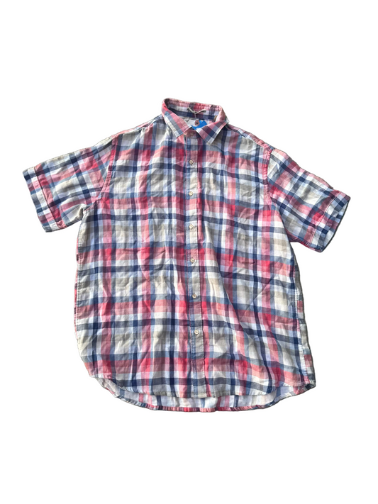 NEW GIRL: Bob Day's HERO Short Sleeve Plaid Shirt (XXL)