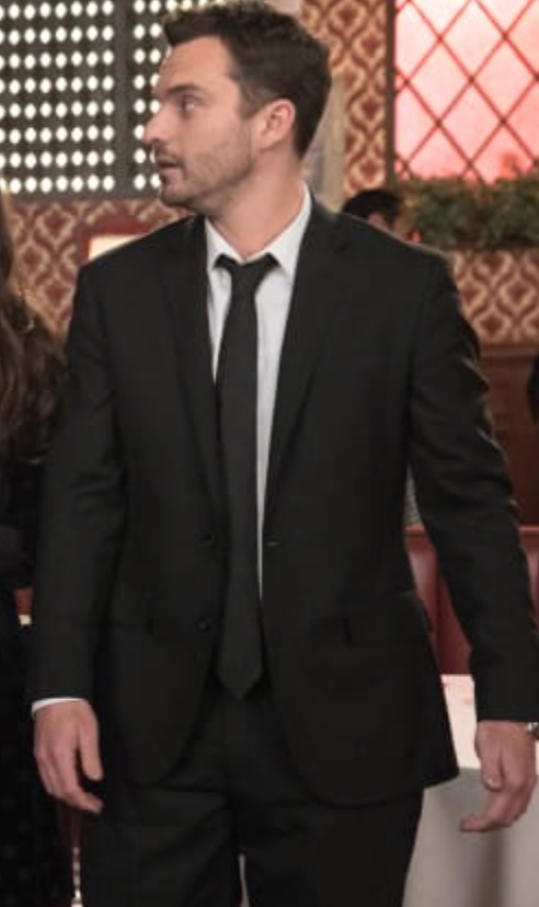 NEW GIRL: Nick Miller's SUIT SUPPLY Egyptian Cotton White Button Shirt (16)