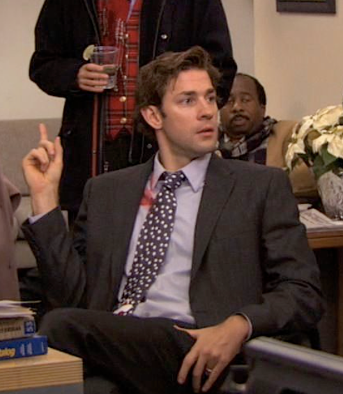 THE OFFICE: Jim’s Nordstrom Black Flat Front Dress Pants (34)