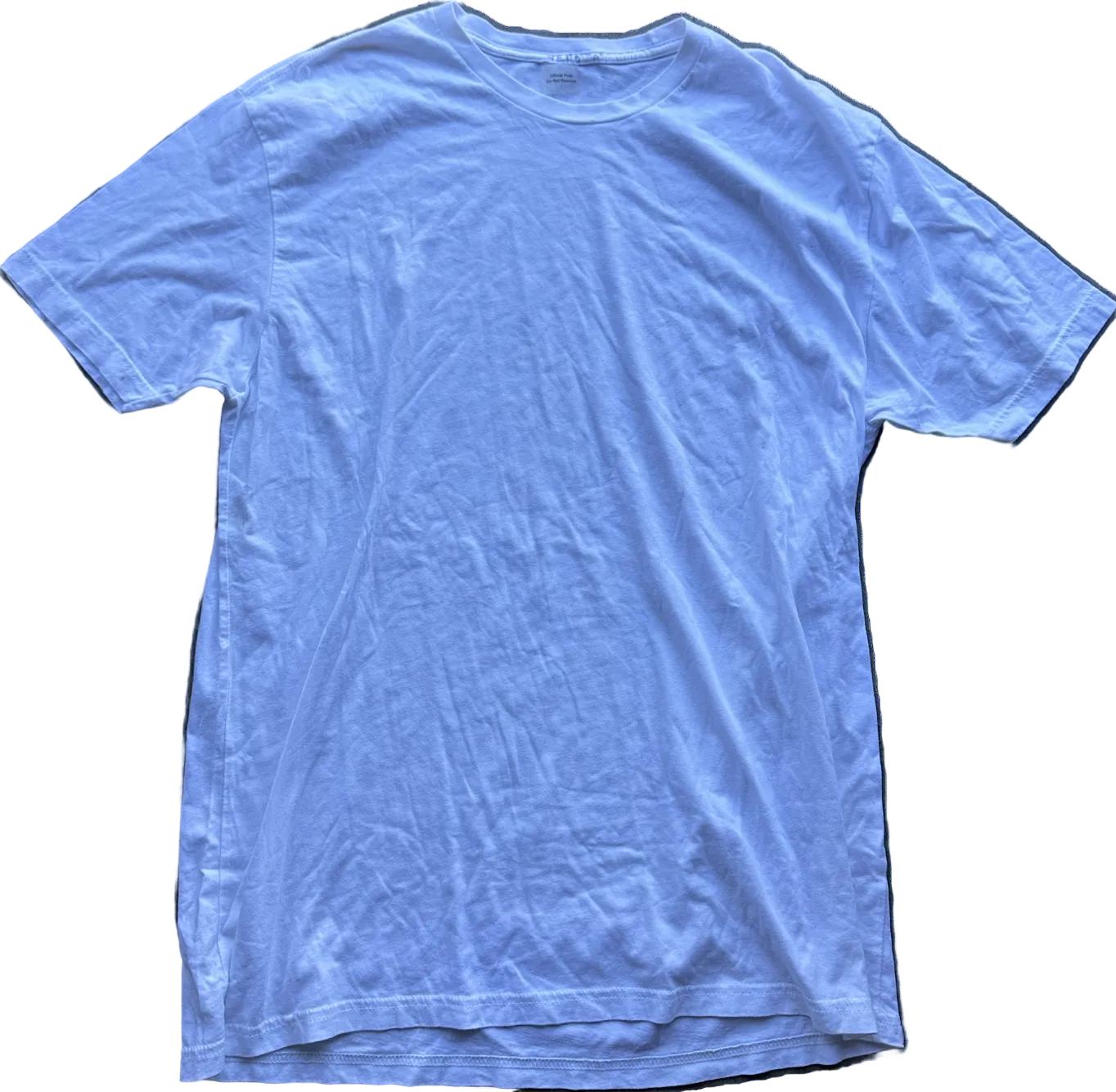No Country For Old Men Movie: Gas Station Cashier White T-Shirt (L)