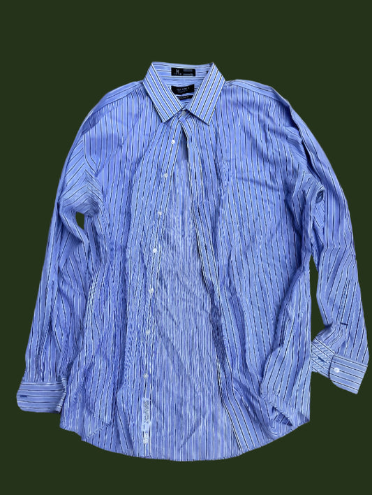 HOUSE: Dr Wilson Nordstrom Blue and White stripe Shirt (17)
