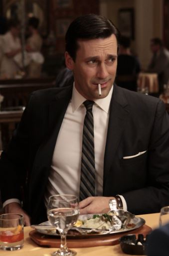 MAD MEN: Don's 1960s Black Plastic Ashtray