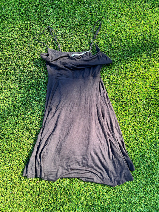 30 Rock: Liz Lemon KIMCHI BLUE Black Spaghetti Strap Dress (S/P)