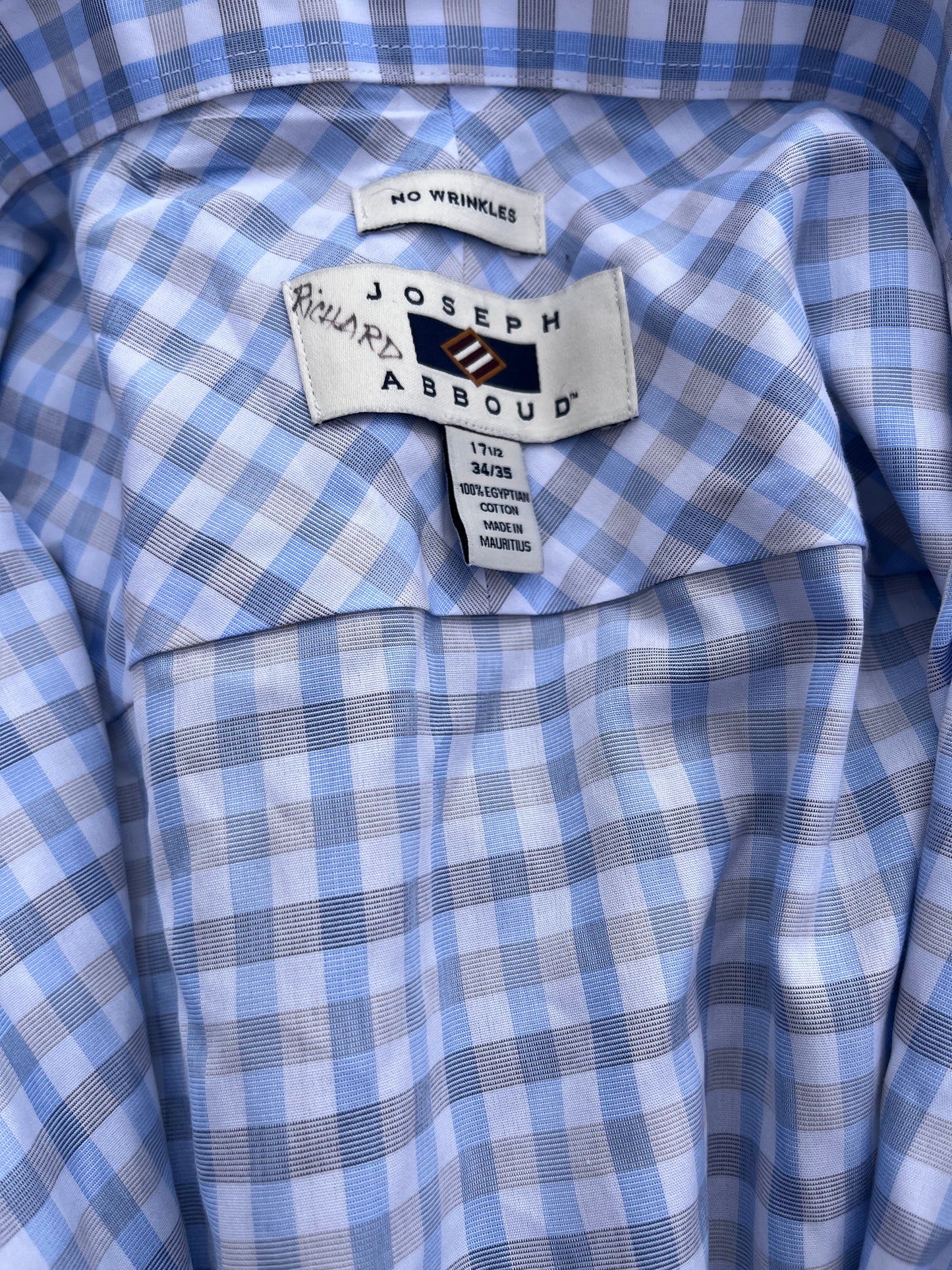 VEEP: Richard's JOSEPH ABBOUD Long sleeve Shirt