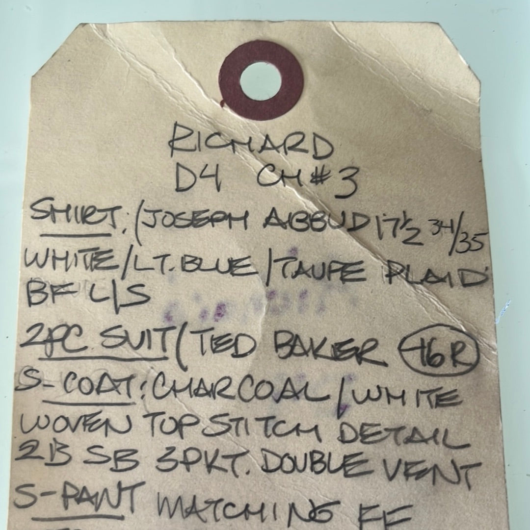 VEEP: Richard's JOSEPH ABBOUD Long sleeve Shirt