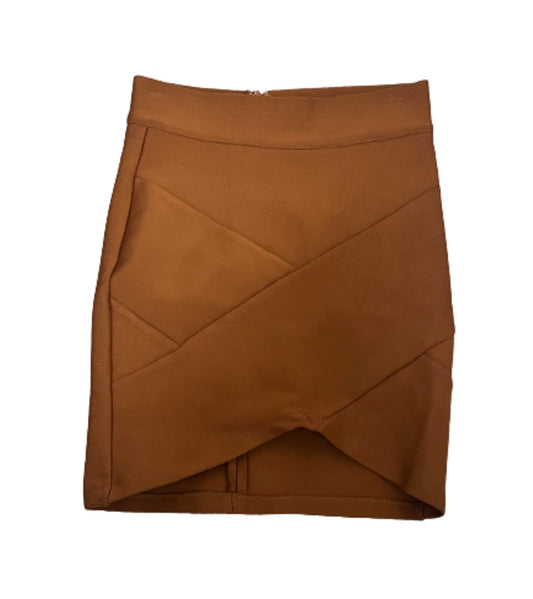 EMPIRE: Cookie's Designer Fitted Brown Skirt (S)