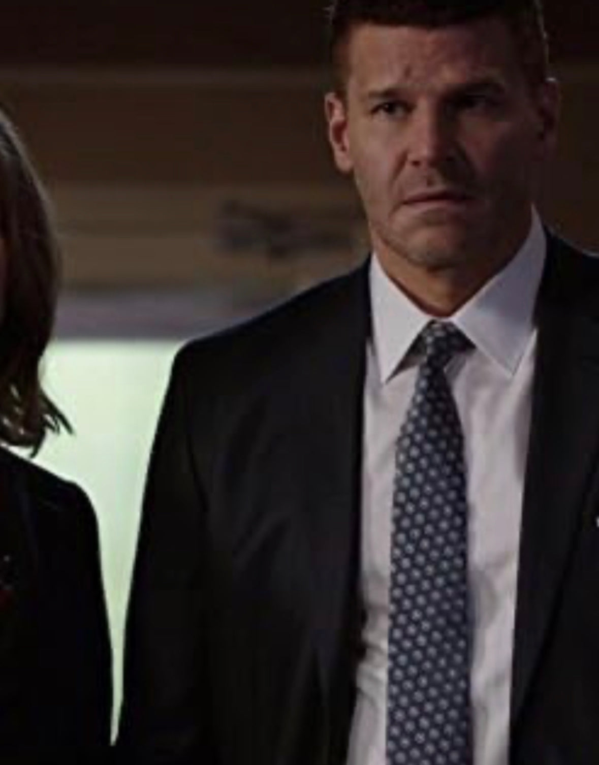 BONES: Agent Booth's BOSS Necktie & Business Card