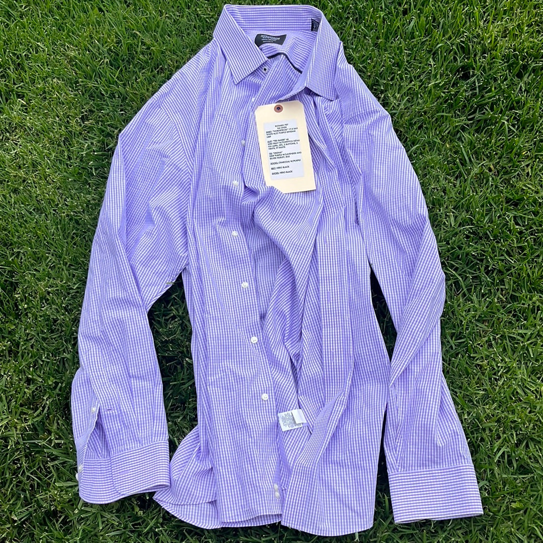 VEEP: Richard's Episode 707 Nordstrom Button Down Shirt (17.5)