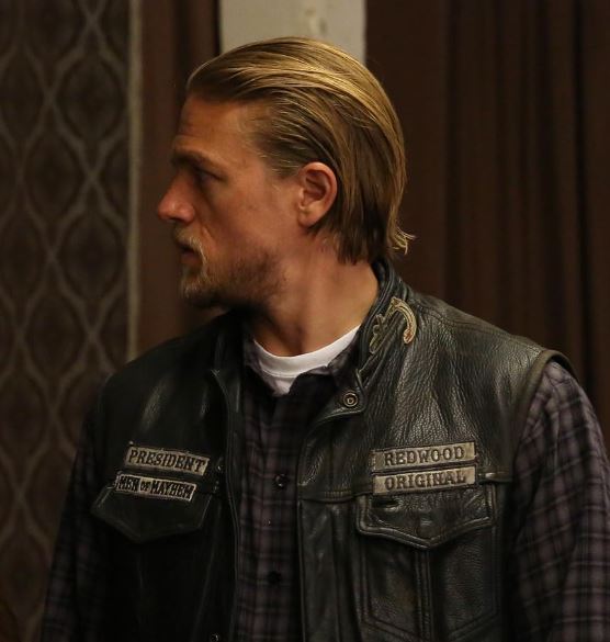 SONS OF ANARCHY: JAX Teller's HERO White Short Sleeve T-Shirt (M)