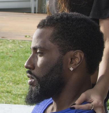 BALLERS: Ricky’s HERO Gold Frosted Earring