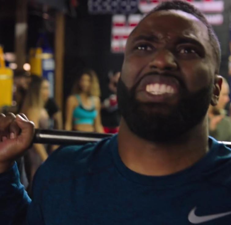 BALLERS: Ricky Jarret’s vibrant blue NIKE TEE Long Shirt (L)