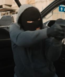 WRATH OF MAN: Robber #3 Anthony Molinari Show tag, Gloves and HERO Hoodie