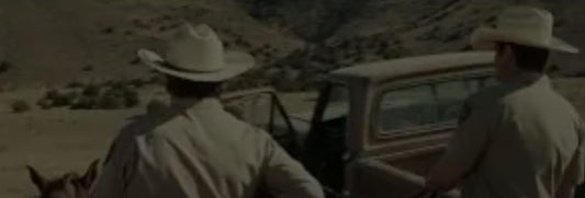 No Country For Old Men Movie: Ed Tom Bell White Uniform T-Shirt