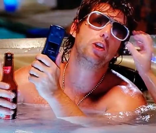 That's My Boy: Donny Berger Hot Tub Mega-Mart Business Card