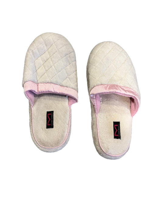 30 Rock: Cerie's HERO White & Pink Slippers