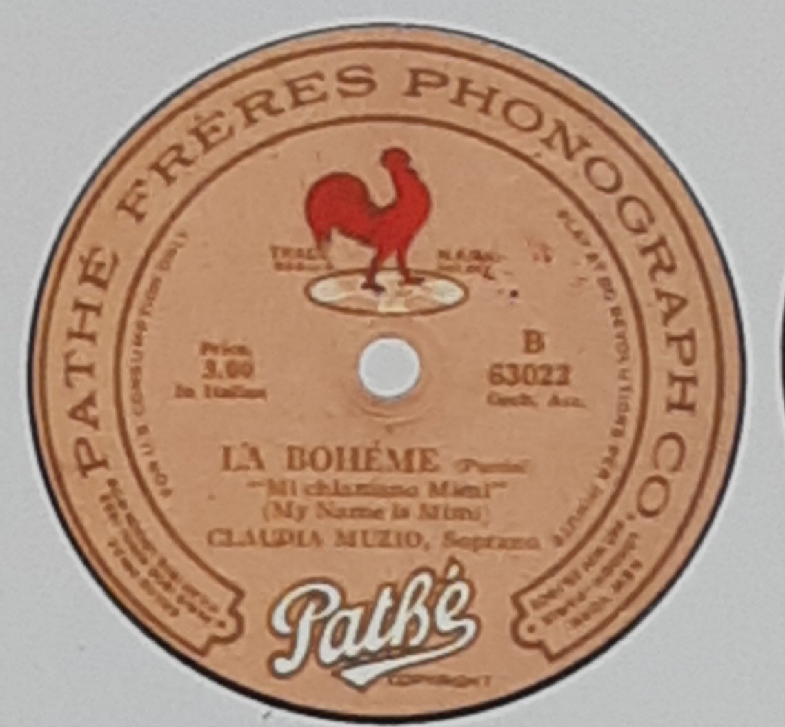 Boardwalk Empire: La Boheme Record Label from Episode 308