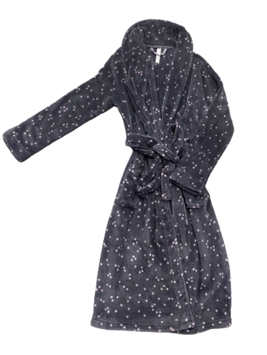 SILICON VALLEY: Monica's Polka Dot Plush Robe (S)