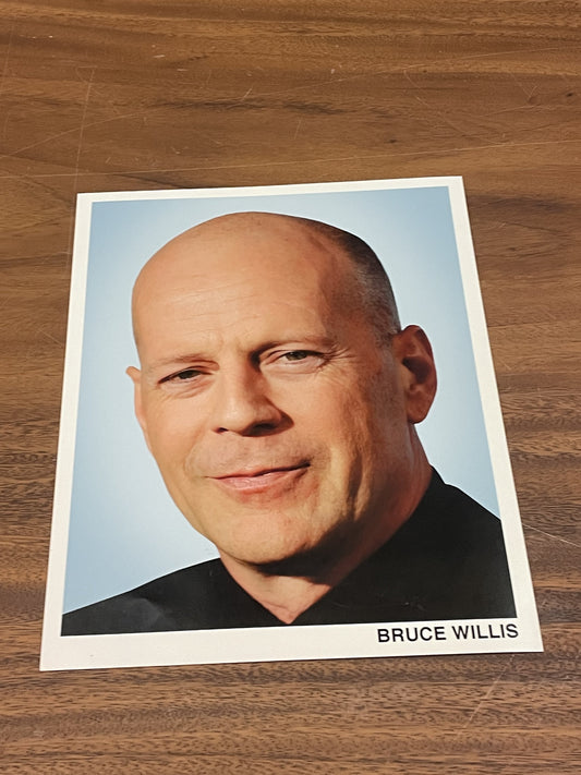 30 ROCK: Exclusive BRUCE WILLIS Behind The Scenes Framed Photo