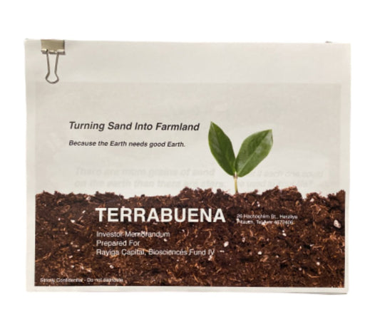 SILICON VALLEY: Terrabuena Investor Memorandum Prepared for Raviga