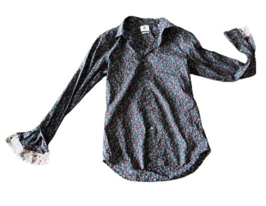 NEW GIRL: Winston's PAUL SMITH Flower Pattern Longsleeve Shirt (M)