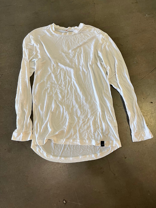 THE GENTLEMEN: Michael's White Silk Long Underwear