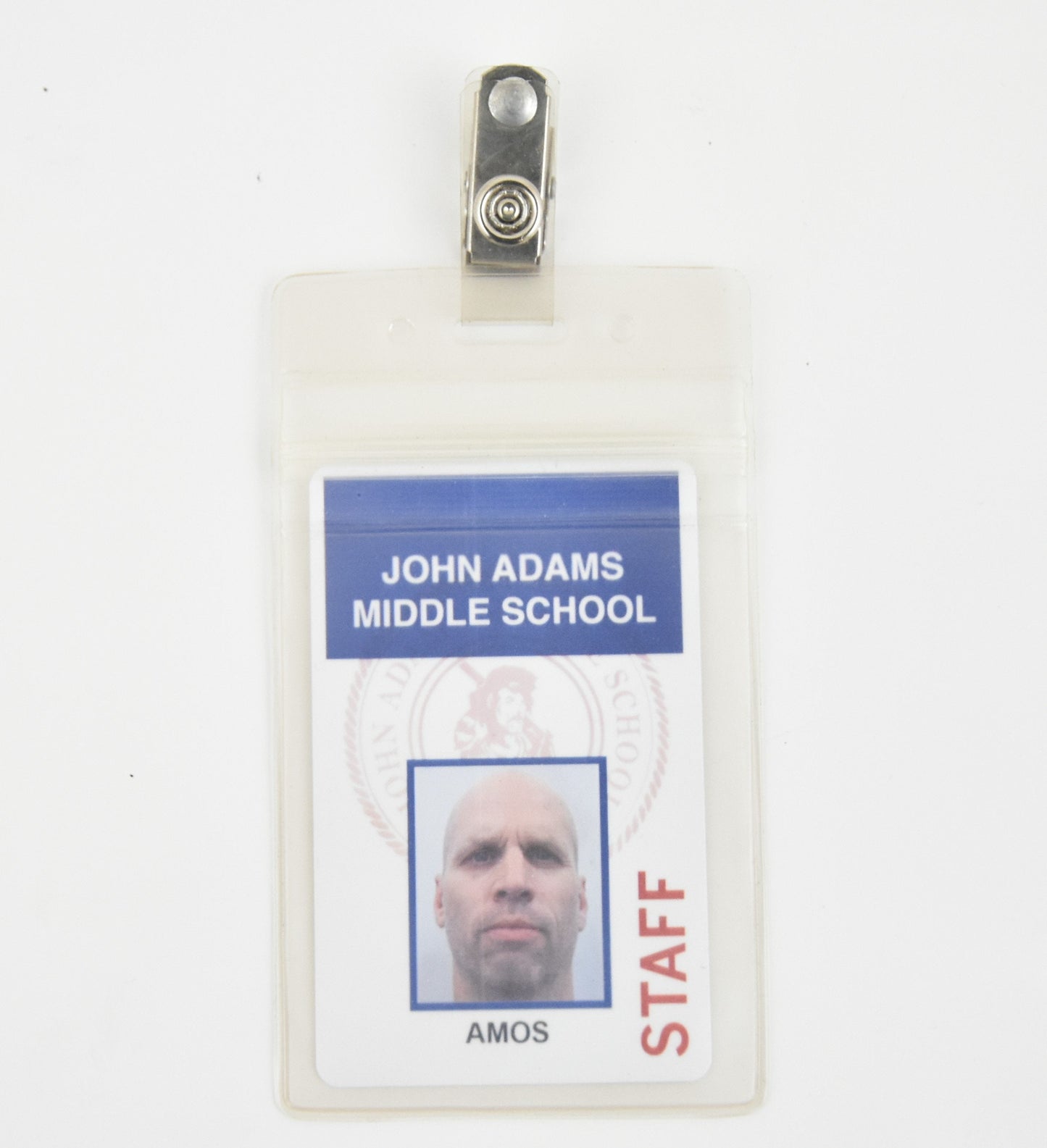 Bones: John Adams Middle School Staff Badge