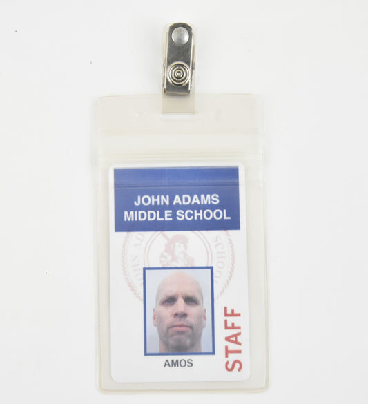 Bones: John Adams Middle School Staff Badge