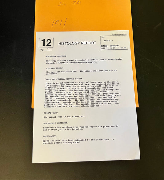 CSI: Nick Stokes HERO Set Props