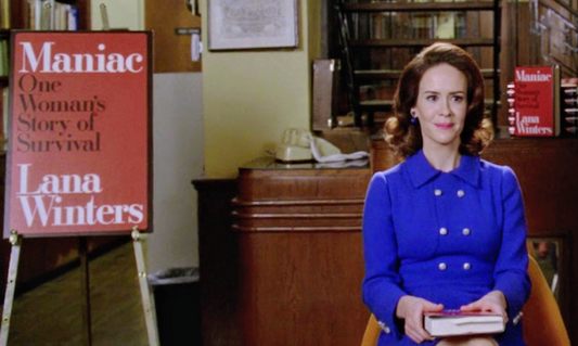 American Horror Story Asylum: Lana Winter's Novel "Maniac" Prop