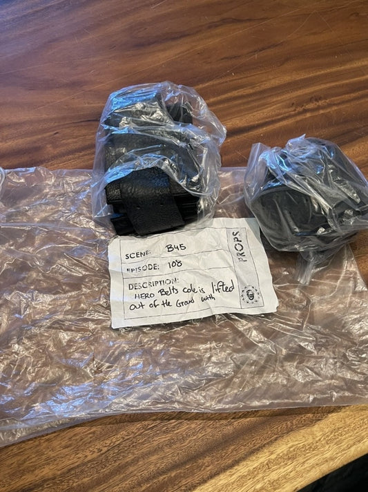 12 MONKEYS: Cole's Featured Official On-Screen Prop Lift Belt from Episode 108 Sc 45