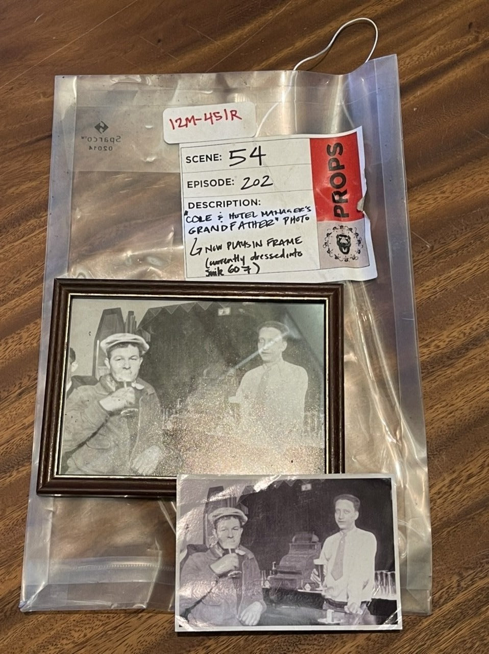 12 MONKEYS: Photo of Cole's Grandfather from Episode 202 Sc 54