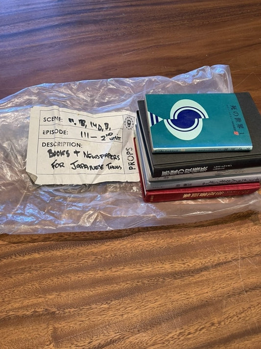 12 MONKEYS: Japanese Thugs Books and Newspapers from Episode 111