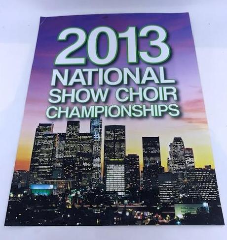 Small 2013 National Show Choir Poster