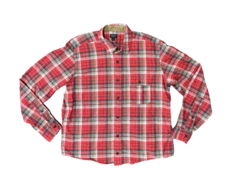 THE TICK: Superian's Civilian FILSON Red Plaid Flannel (L)